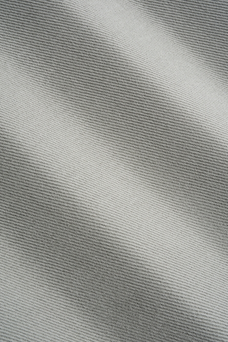 GREY TWILL SLIM LEG TAPERED TROUSERS 7