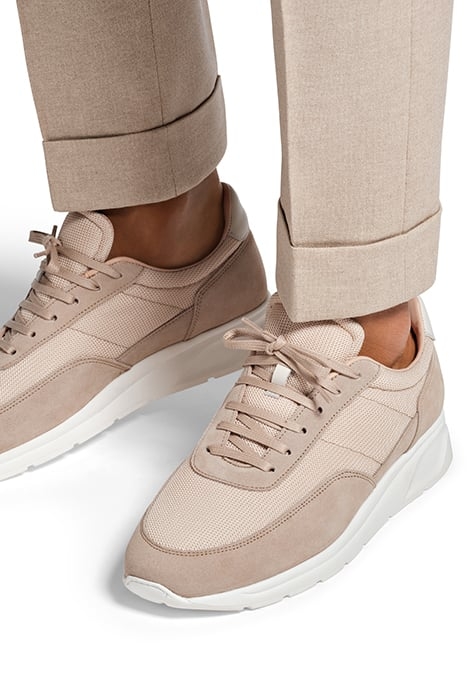LIGHT BROWN RUNNER SNEAKER 3