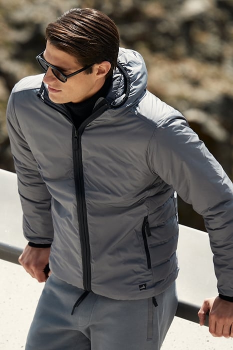 JOHNSON | PADDED COMMUTER JACKET MID GREY 3