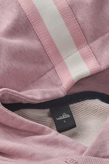 VANCE-BAND | HOODED SWEATSHIRT SILVER PINK 2