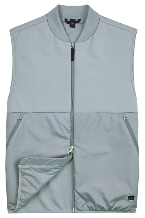 ELLIOT | TECH JERSEY VEST CHALK BLUE 1
