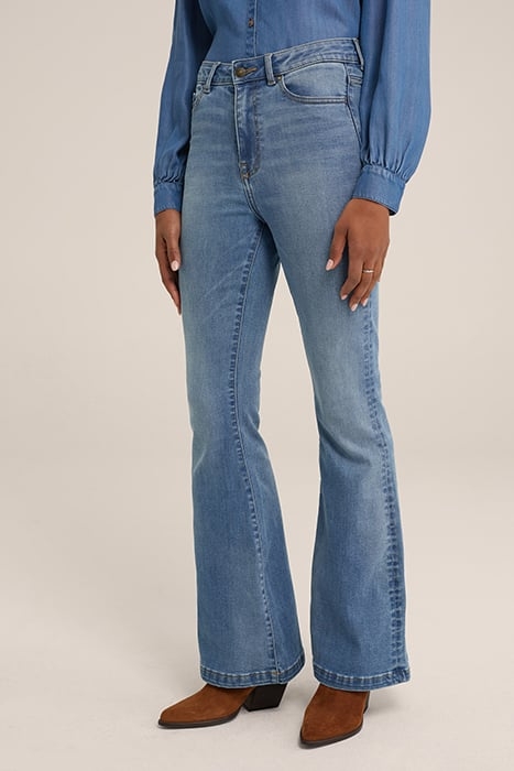 5-POCKET HIGH WAIST BLUE 1