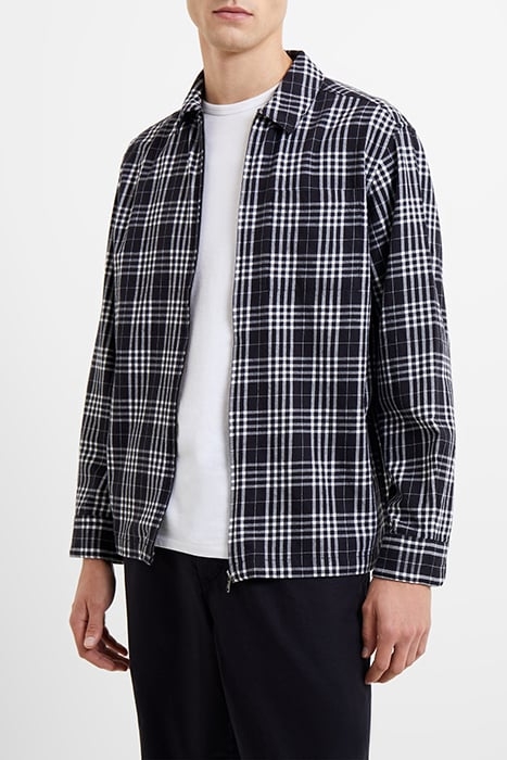 PENDINE CHECK SHIRT BLACK 4