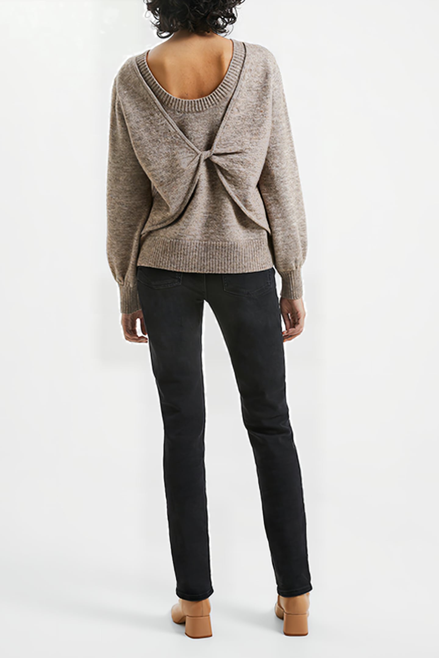 KEZIA L/S JUMPER BROWN 4