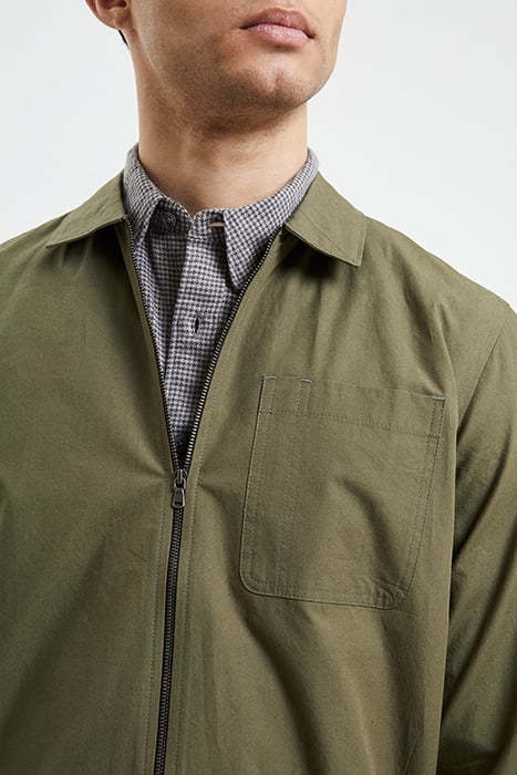 LIGHT WEIGHT OVERSHIRT GREEN 6