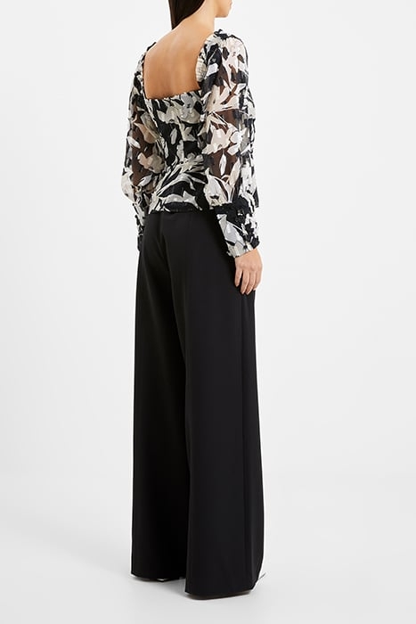 ALLY DINAH LS SWEETHEART NK TP BLACK 3