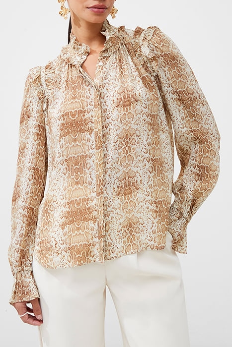 SNAKE SMOOTH GTTE RUFFLE SHIRT MISC. 1