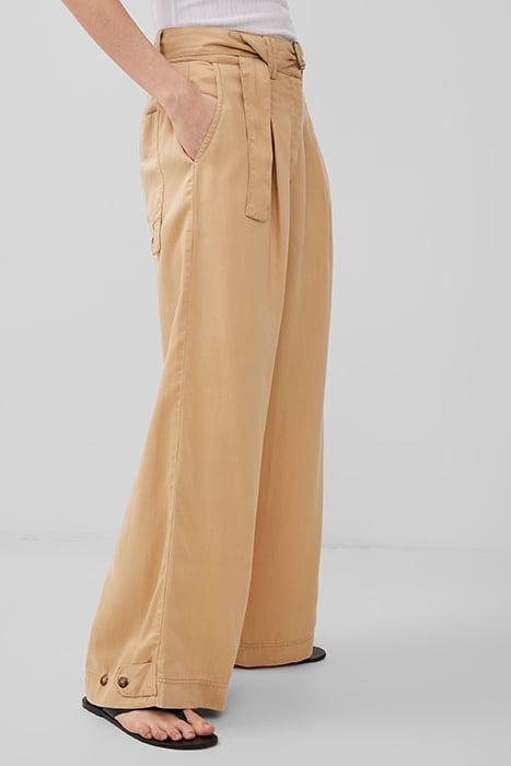 ELKIE TWILL TROUSER BROWN 1