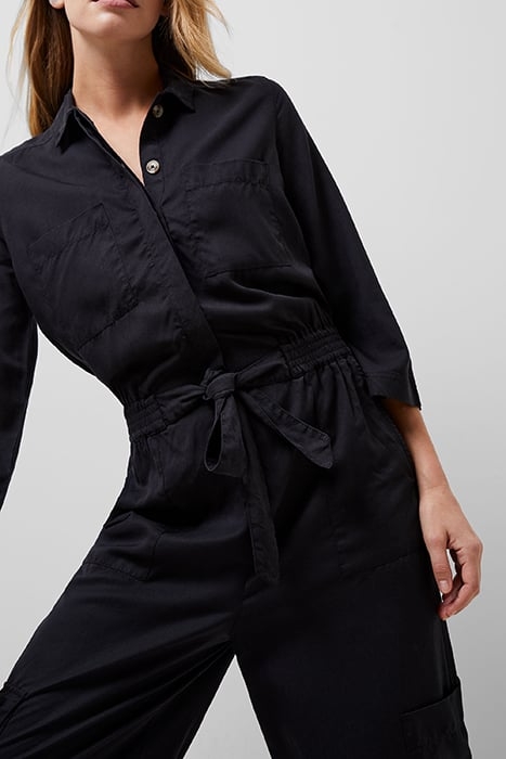 ELKIE TWILL JUMPSUIT BLACK 4