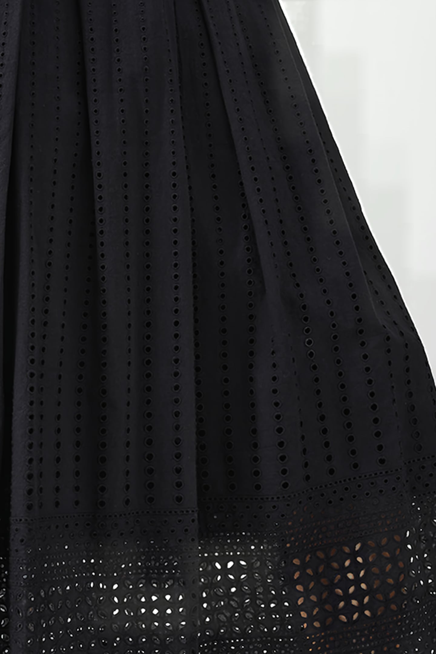 ABANA BITON BROIDERIE DRESS BLACK 5