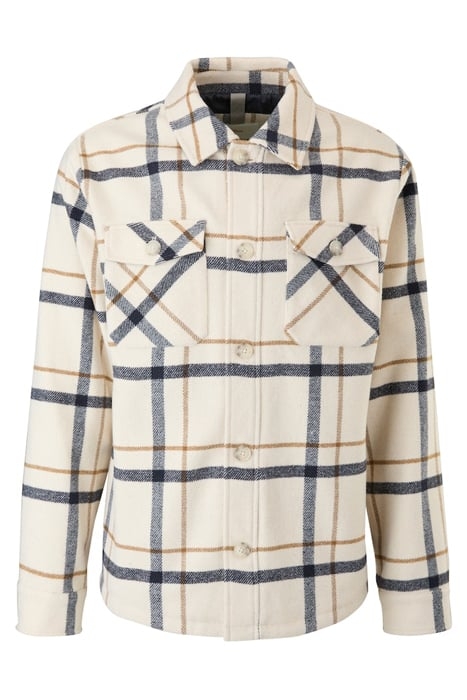 S.OLIVER JACKETS INDOOR BROWN CHECK 4