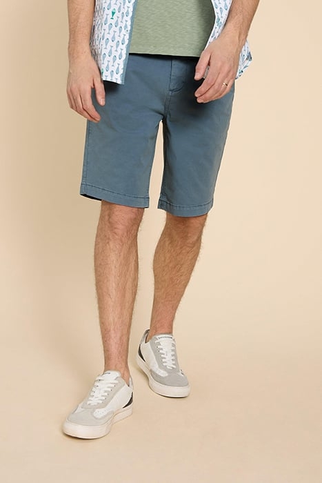 SUTTON  CHINO SHORT MID BLUE 1