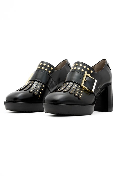 ZIA STUD LOAFER BLACK SHINE 3