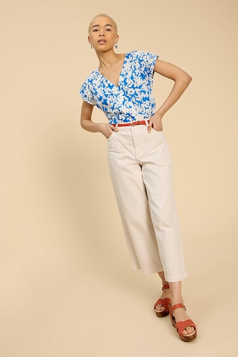 RAE  COTTON VEST BLUE 2