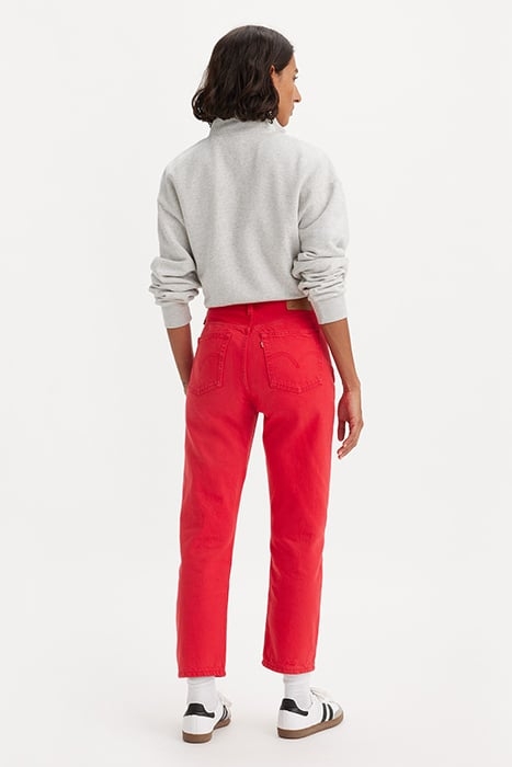 501 STRAIGHT JEANS RED 3