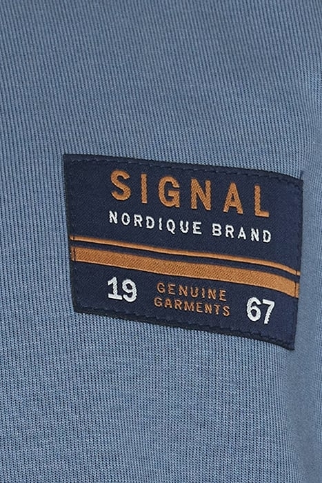 MIKKELSI ZIP CARDIGAN BLUE MIRAGE 7