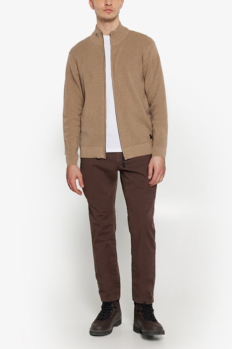 CONNORSI STRUCTURE CARDIGAN+ TOBACCO MELANGE 3