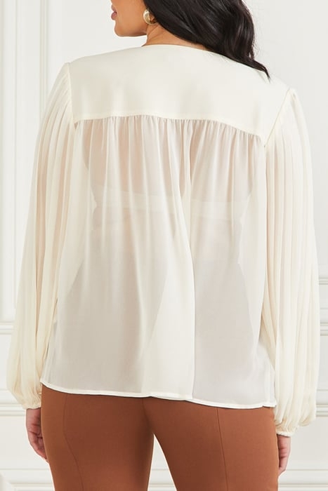 GEORGIA PLEATED BLOU SANDY SHORE 2