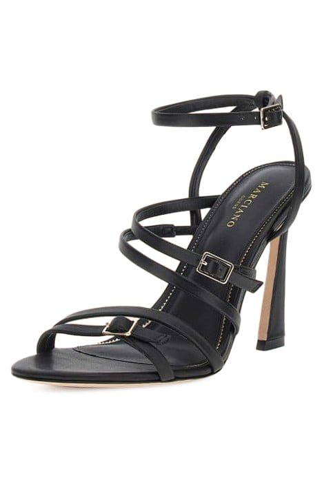 IVY SANDAL JET BLACK 2