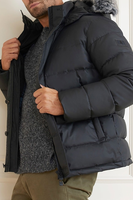 REAL DOWN PUFFER JAC JET WINTER JACKET BLACK 5