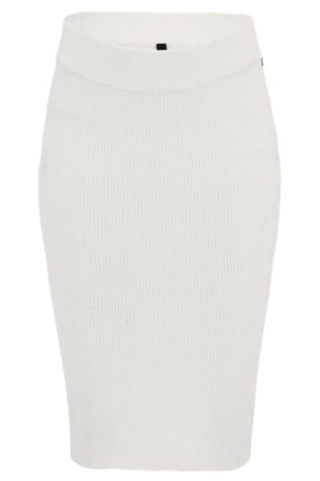 ARLET SWEATER SKIRT PALE PEARL 4