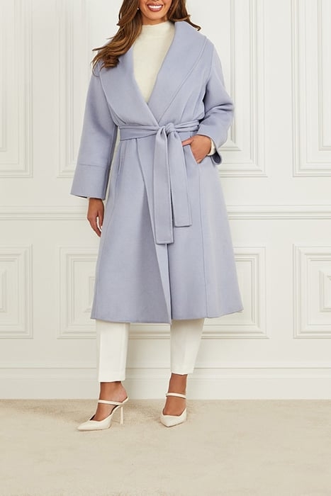 KEERA COAT DUST LIGHT WRAP BLUE 1