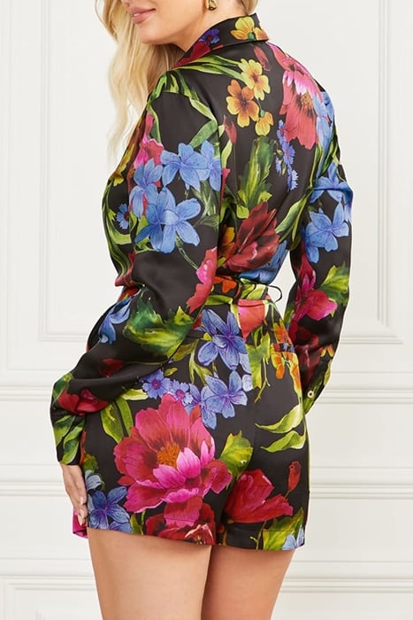 MELISSA PRINTED SHIRT BOLDLY BLOOMING BUTTON-DOWN PRINT 2