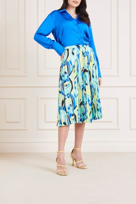 NEW GISELLE PLEATED GREEN MINI SKIRT SLIPKNOT 3