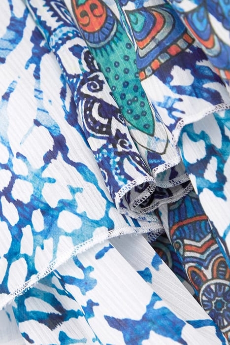 MINA FLARE DRESS PRINTBOHO ANIMALLER 7