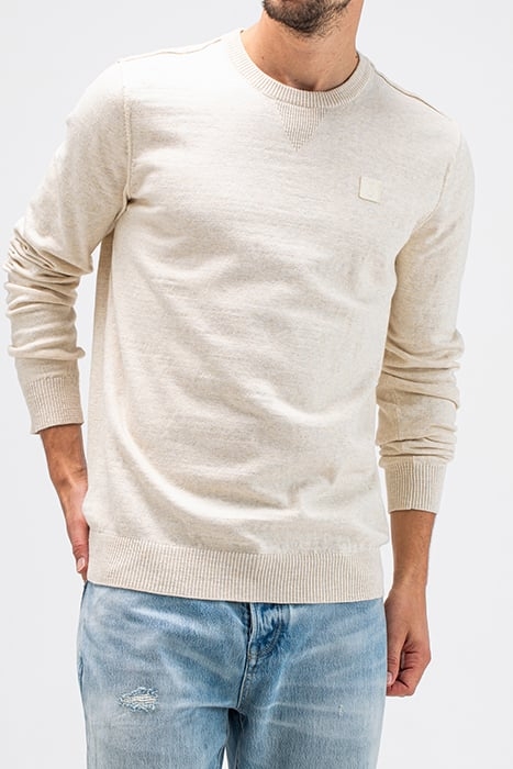 LT CLIFDEN CREW BEIGE GREY 1