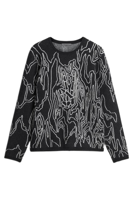 MARQUEE LS PEACE SIGN HAN BLACK 2