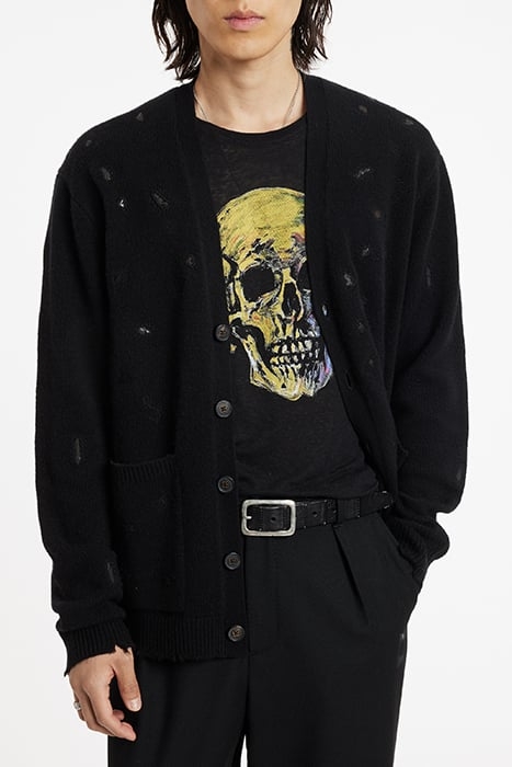 MIRADOR EASY FIT CARDIGAN BLACK 1