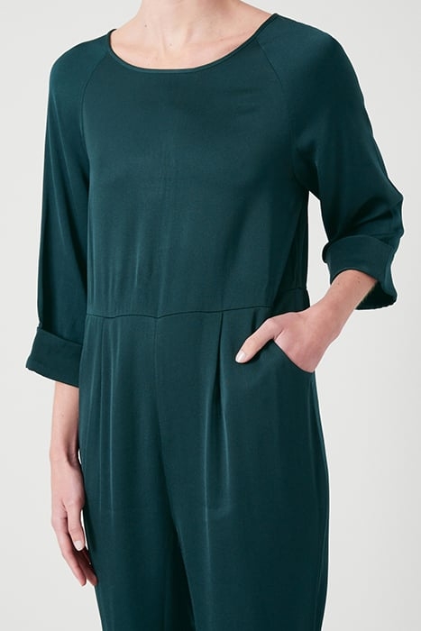 ROUND COLLAR 7/8 SLEEVES JUMPSUIT PERROQUET 5