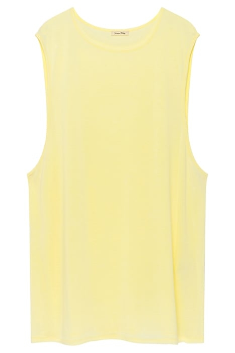 ROUND COLLAR MID-LENGTH TANK TOP CITRONNADE VINTAGE 4
