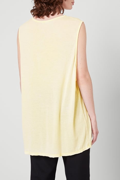 ROUND COLLAR MID-LENGTH TANK TOP CITRONNADE VINTAGE 2