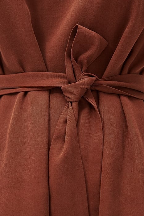 SHORT DRESS WITH ROUND COLLAR TERRE 5