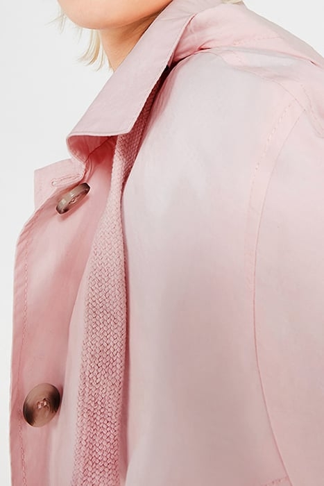 LONG A-LINE HOODED PARKA EGLANTINE 5