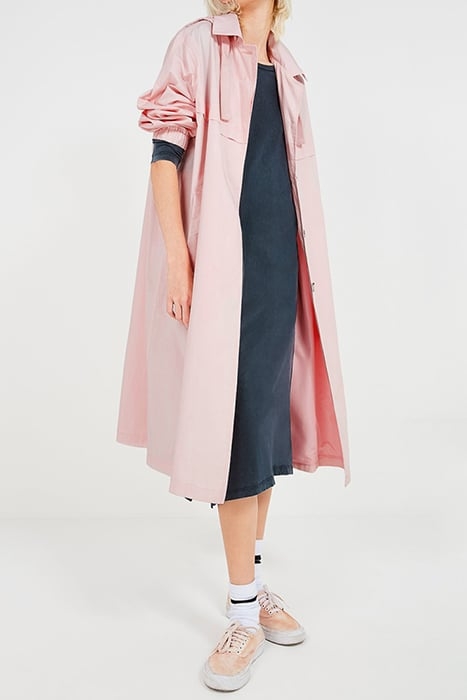 LONG A-LINE HOODED PARKA EGLANTINE 4