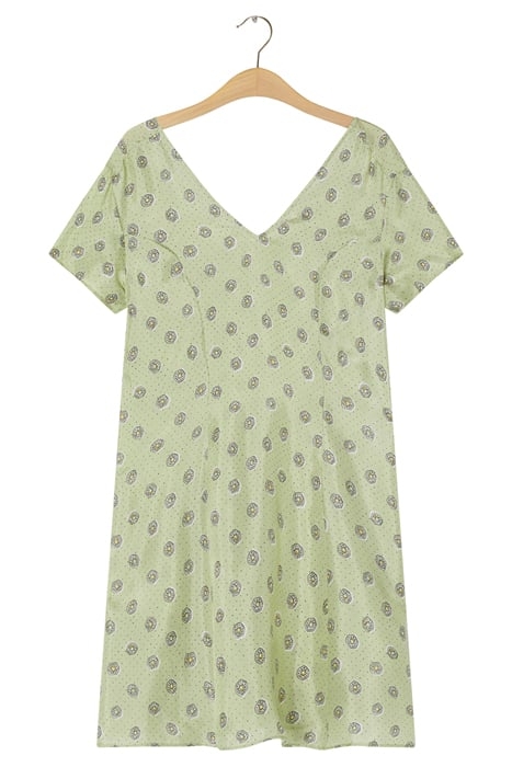 SHORT PRINTED A-LINE DRESS FERNANDE 3