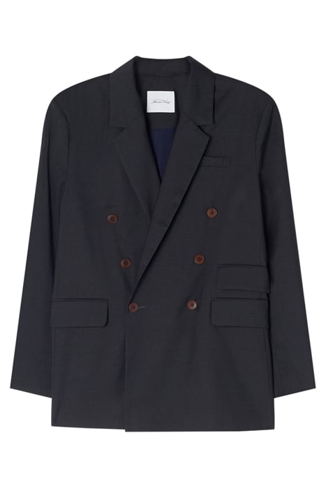 LOOSE DOUBLE-BREASTED BLAZER CARBONE 4