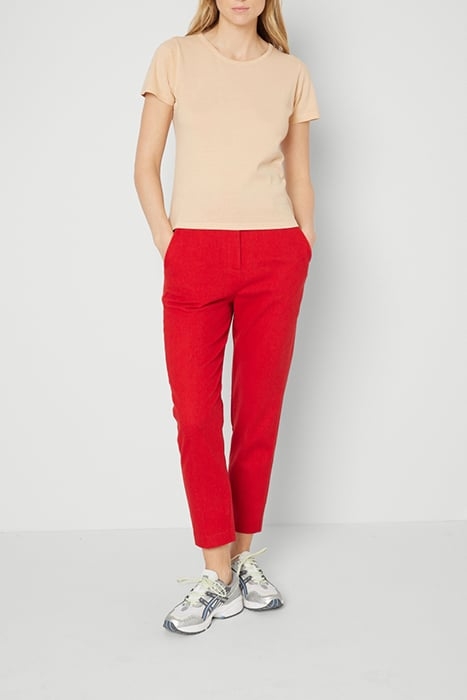 HIGH-WAISTED CIGARETTE TROUSERS FLAMENCO 3