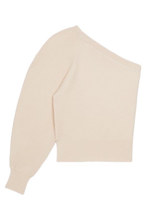 PELOPE KNITTED SWEATER IN LIGHT TAUPE 4