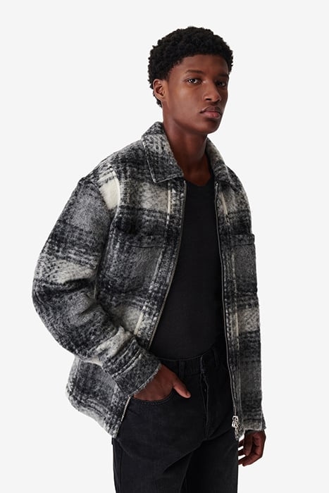 SEBLO LIGHT JACKET IN MIXED GREY 4