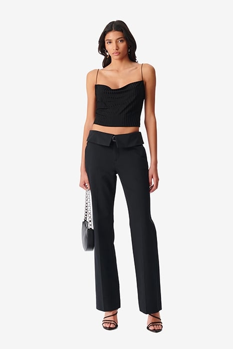 BENTI TANK TOP IN BLACK 2