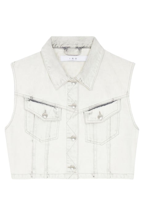 CLODI VEST IN LIGHT GREY 4