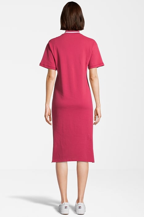 BIALOWIEZA TEE DRESS CARMINE 2