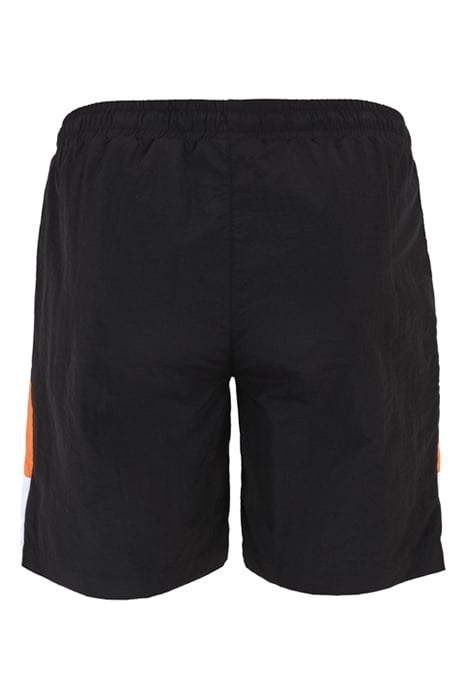 SCIACCA SWIM SHORTS BLACK-CELOSIA ORANGE-BRIGHT WHITE 5
