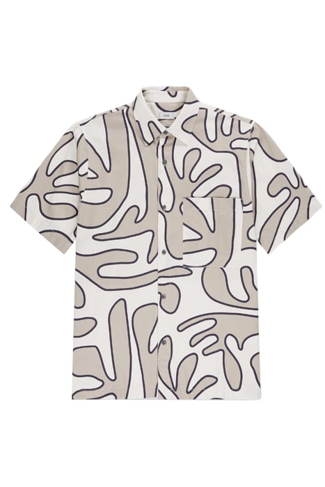 SHORTSLEEVE SHIRT SHIRTS & BLOUSES ECRU 4