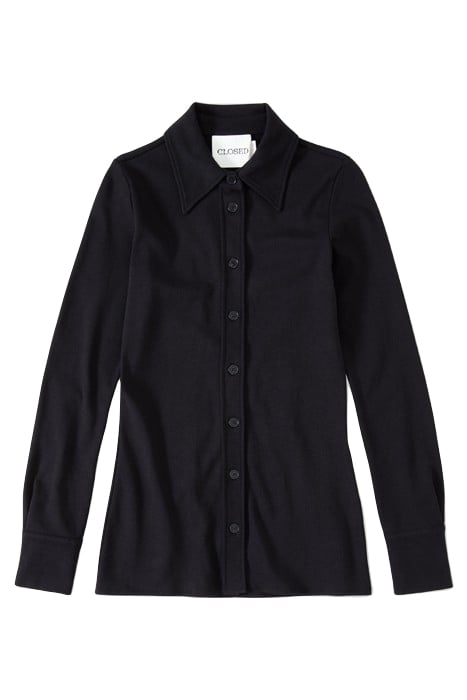 WAISTED BLOUSE SHIRTS & BLOUSES BLACK 4