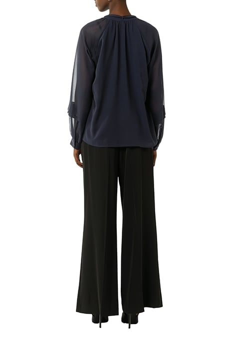 COMMA BLOUSES BLUE MARINE 3